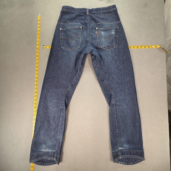 VTG Levis Engineered Jeans Mens Blue Med Wash Relaxed Twisted Fits 29x30 - Picture 2 of 16